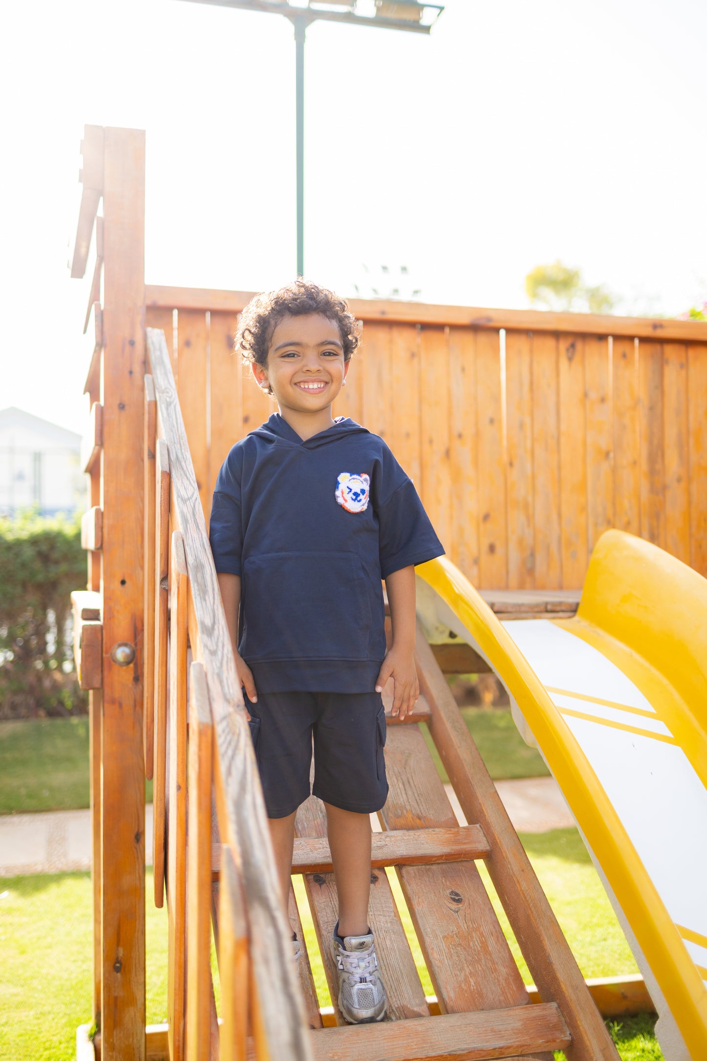 Tiger Tangle Embroidered Hoodie Set