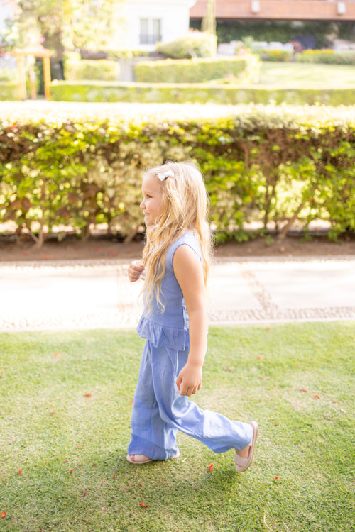 Blue Frill Set