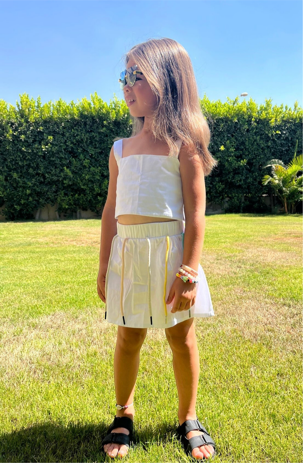 White Tassel Set